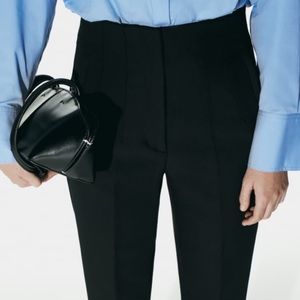 Zara high waisted pants in black